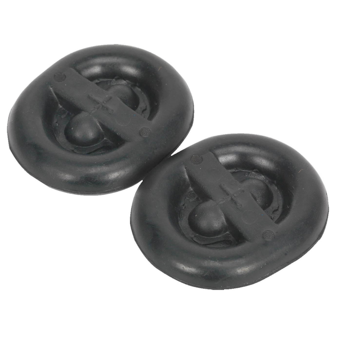 Sealey Exhaust Mounting Rubbers - L62 x D54 x H13.5 (Pack of 2)