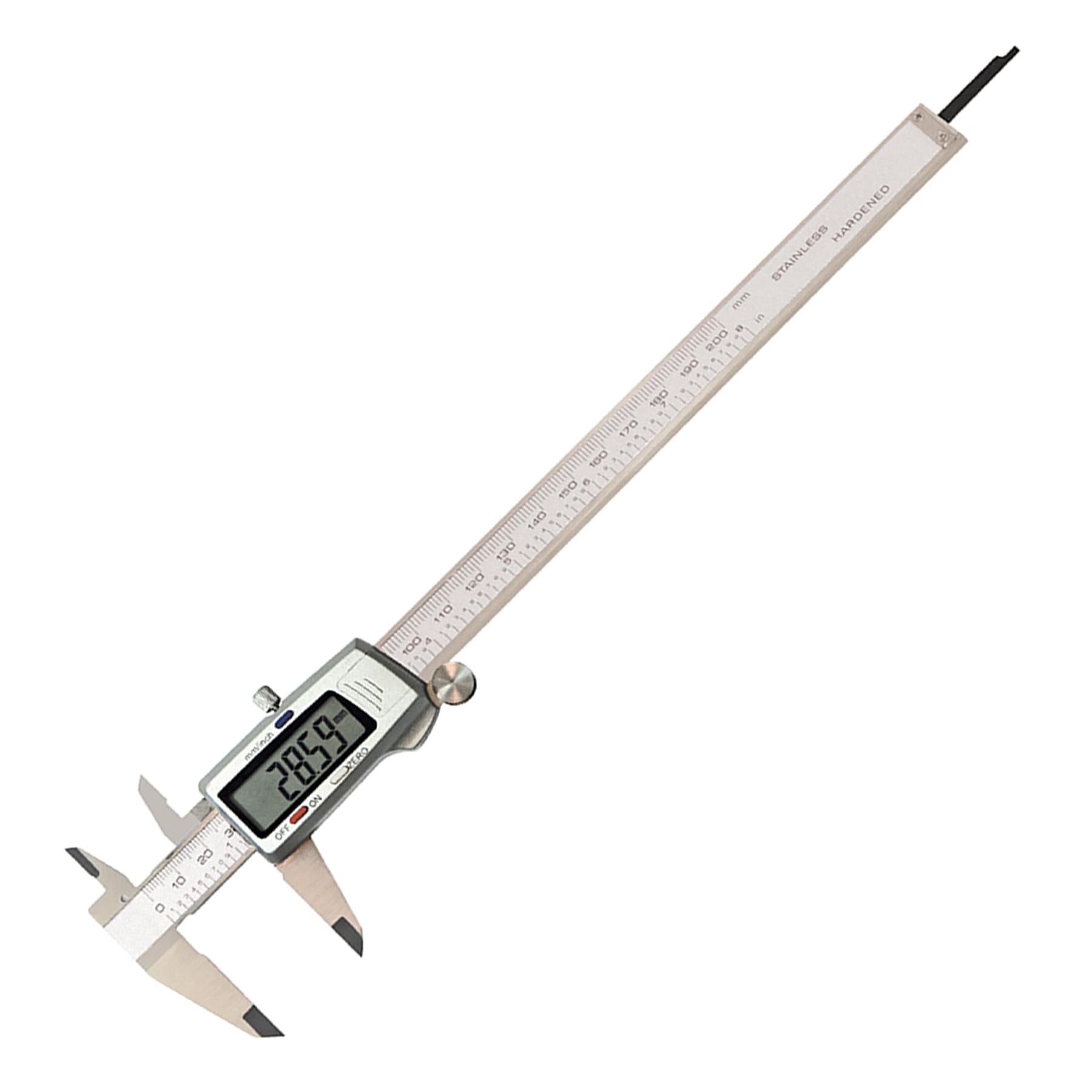 Digital Vernier Caliper Micrometer Expert Electronic LCD Display Tool 6in 200mm