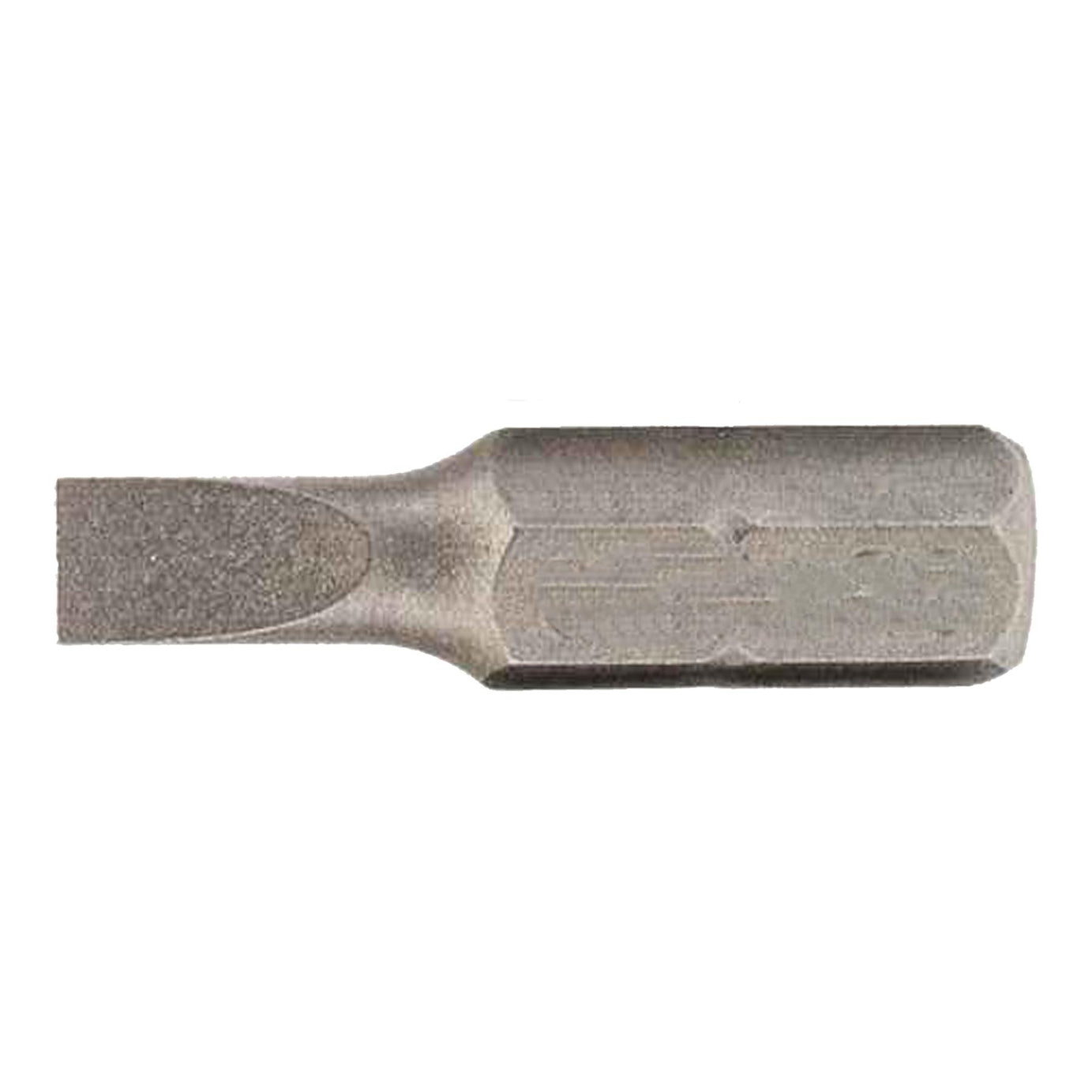 Slotted Screwdriver Bits 6mm CRV Chrome Vanadium Steel 1/4" Hex Drive 1Pc
