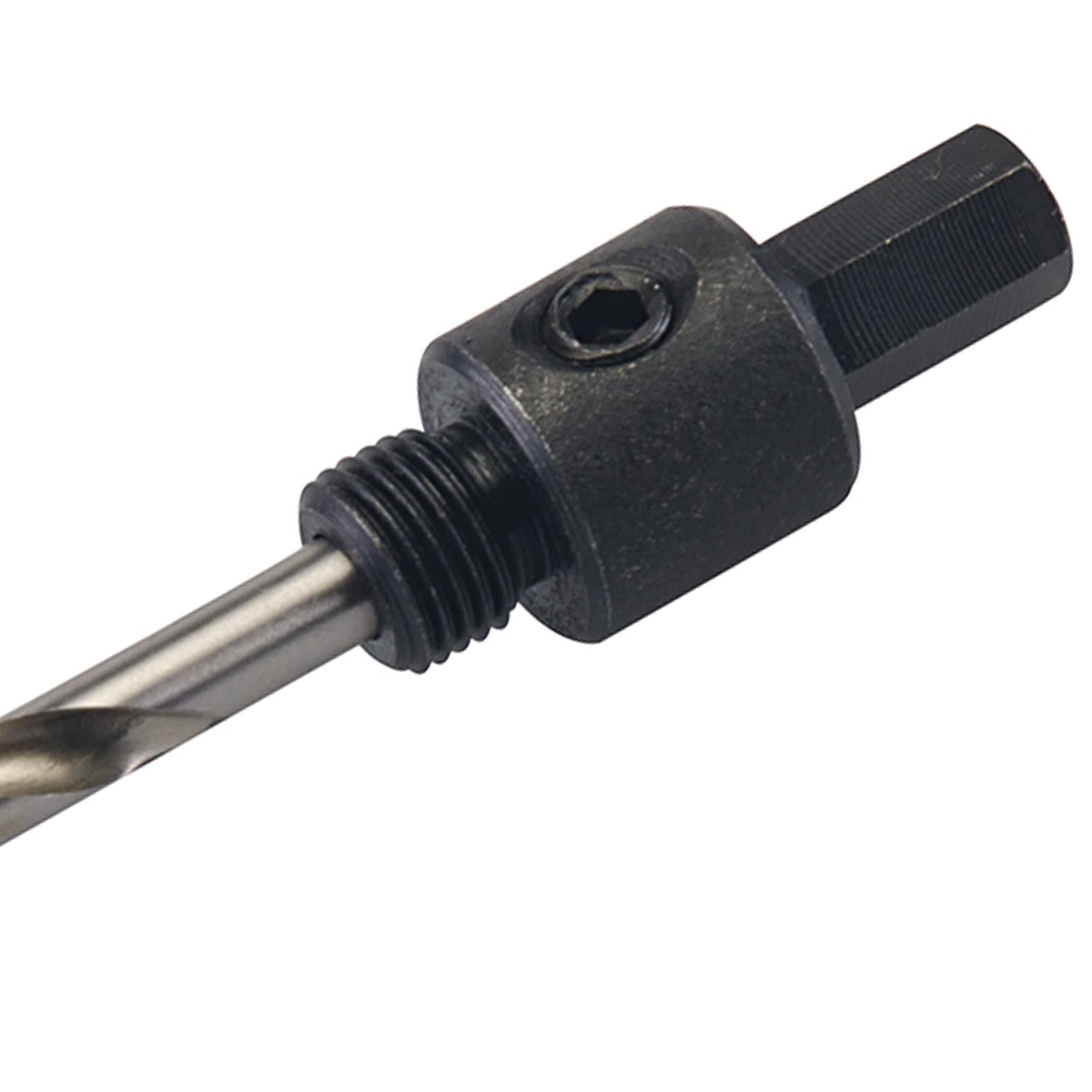 Holesaw Arbor And Pilot Drill Hex 14mm - 30mm Professional Work Tool New
