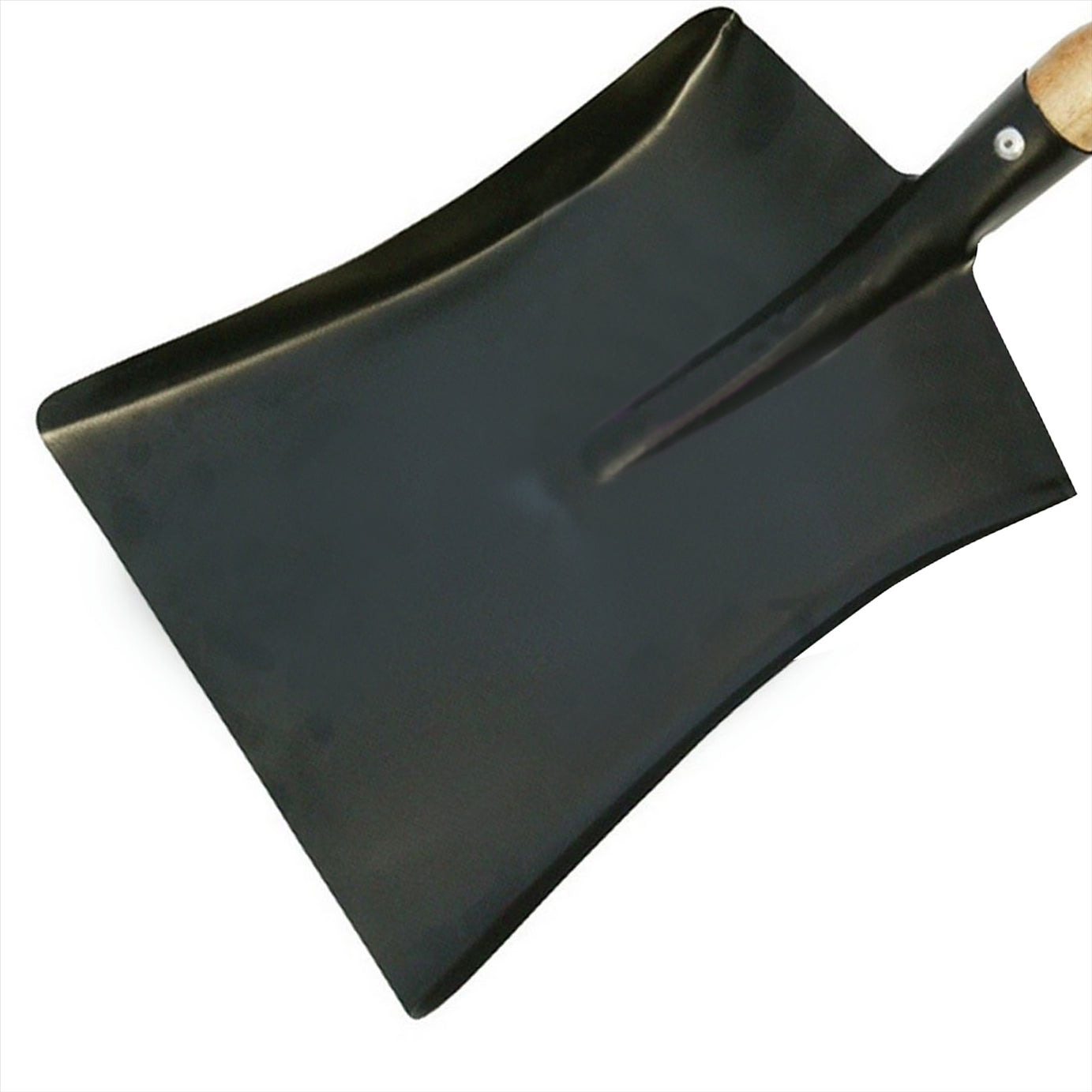 Dust Pan 230mm Strong Steel Cleaning Industrial Safety Pressed Steel Head