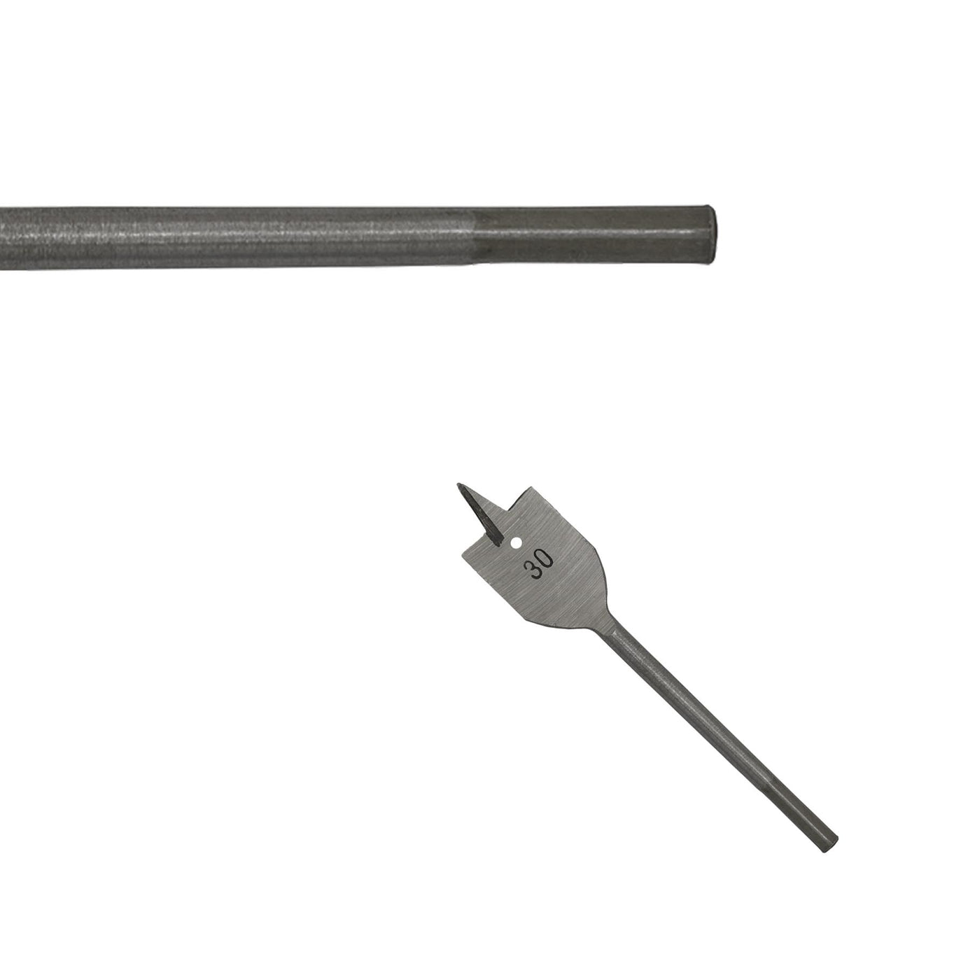 Sealey Flat Wood Bit Ø30mm x 152mm Fully Hardened