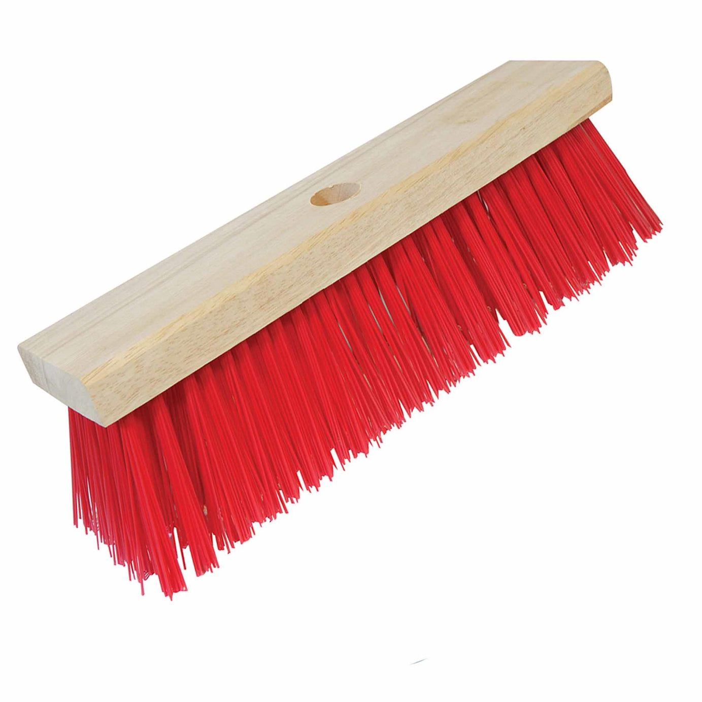 Broom Pvc 300mm (12") Indoor Outdoor Cleaning Office Home With Pvc Bristles