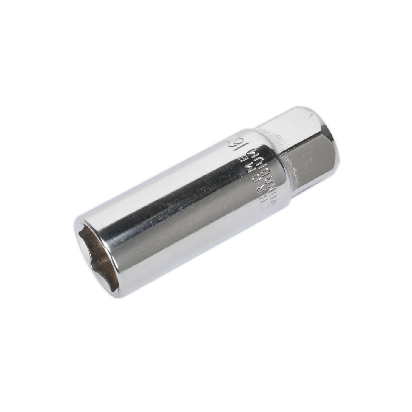 Sealey Spark Plug Socket 16mm 3/8"Sq Drive Magnetic