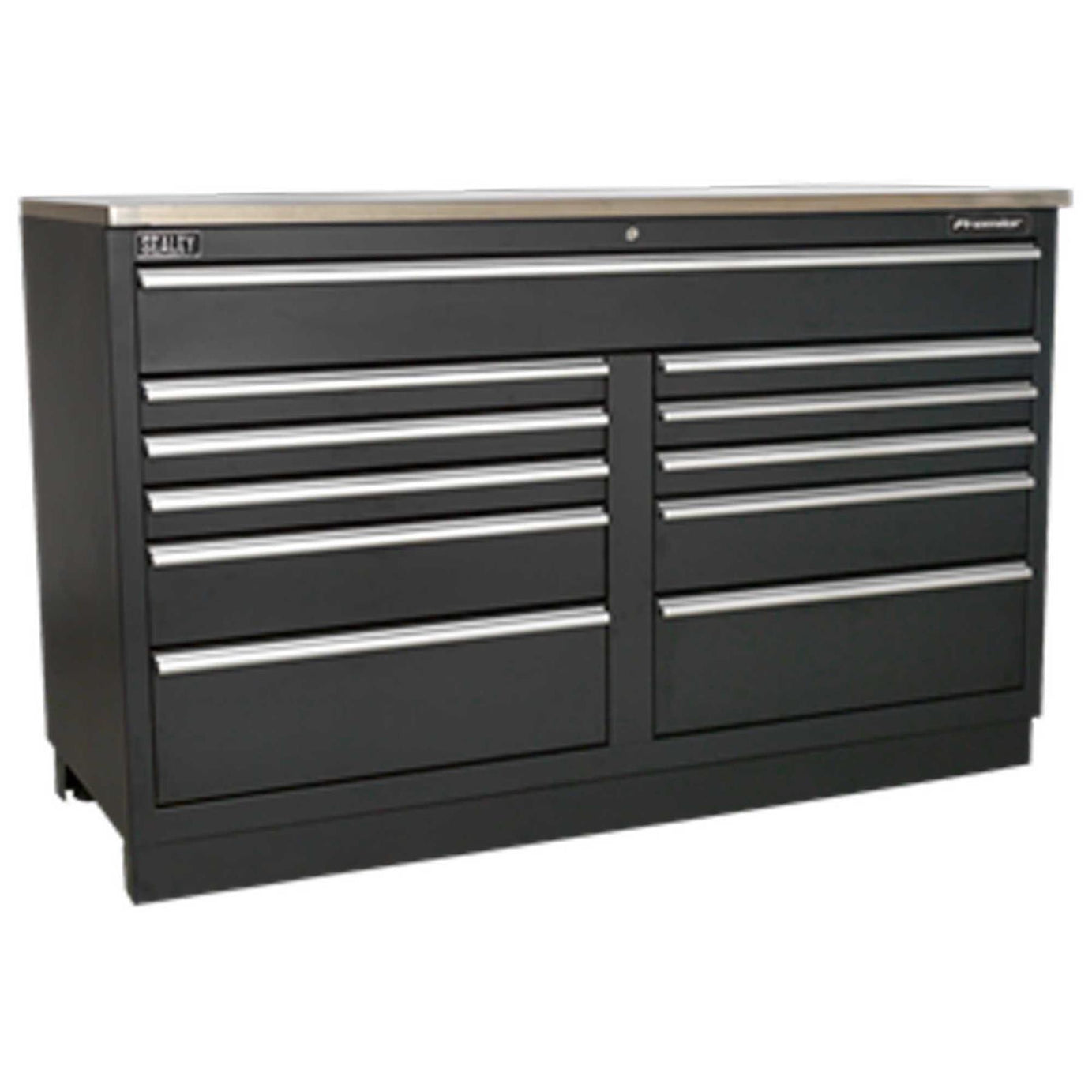 Sealey Premier 3.3m Storage System - Stainless Worktop