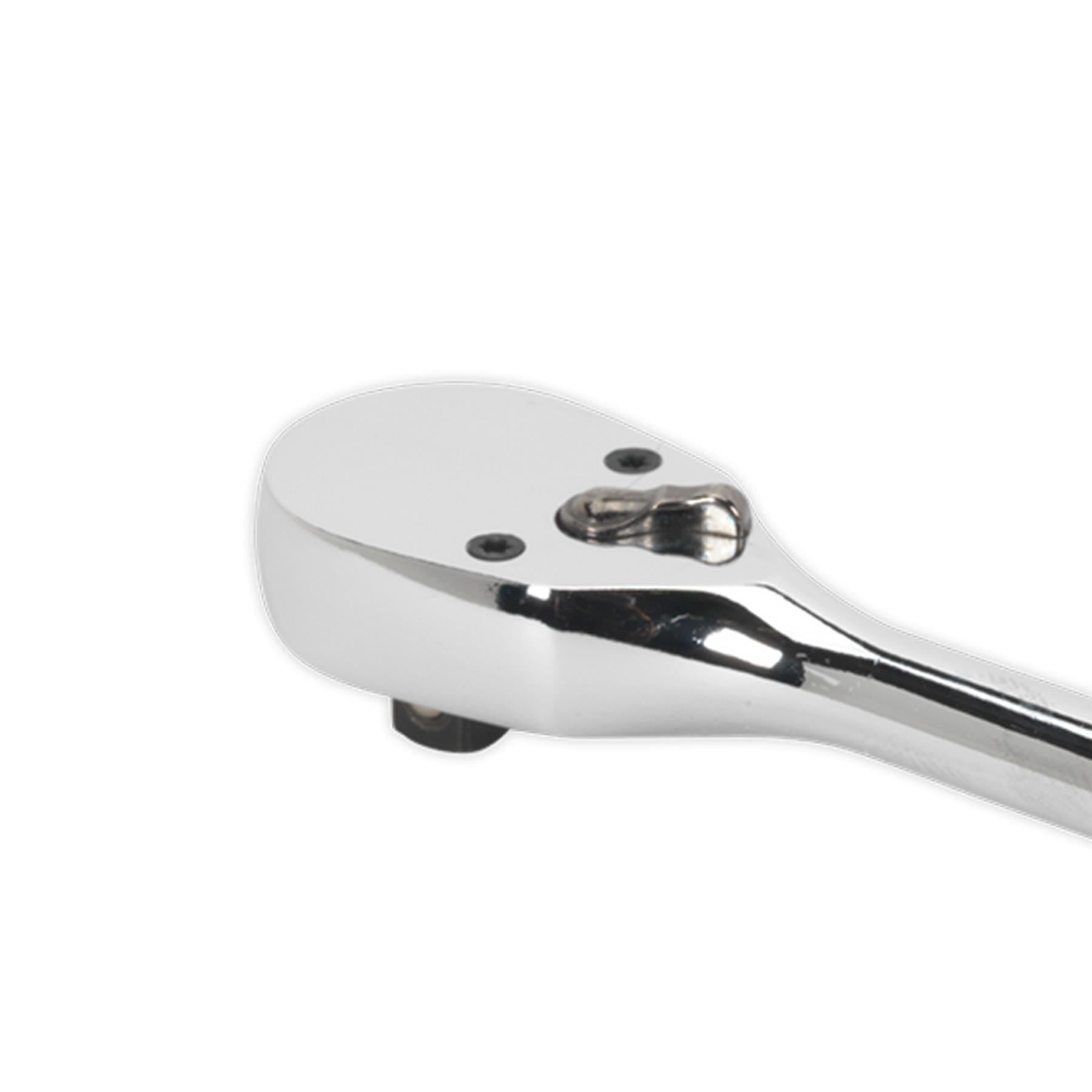Sealey Ratchet Wrench 1/4"Sq Drive Dust-Free Pear-Head Flip Reverse