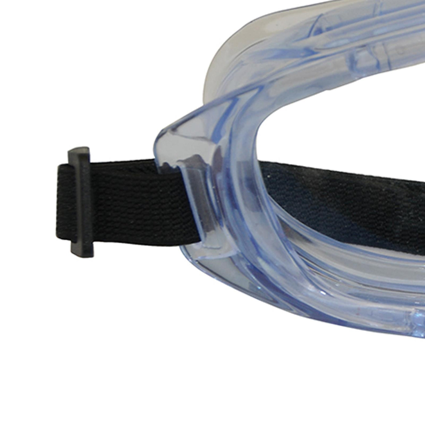 Panoramic Safety Goggles Panoramic Blue Tinted Lightweight Frame New
