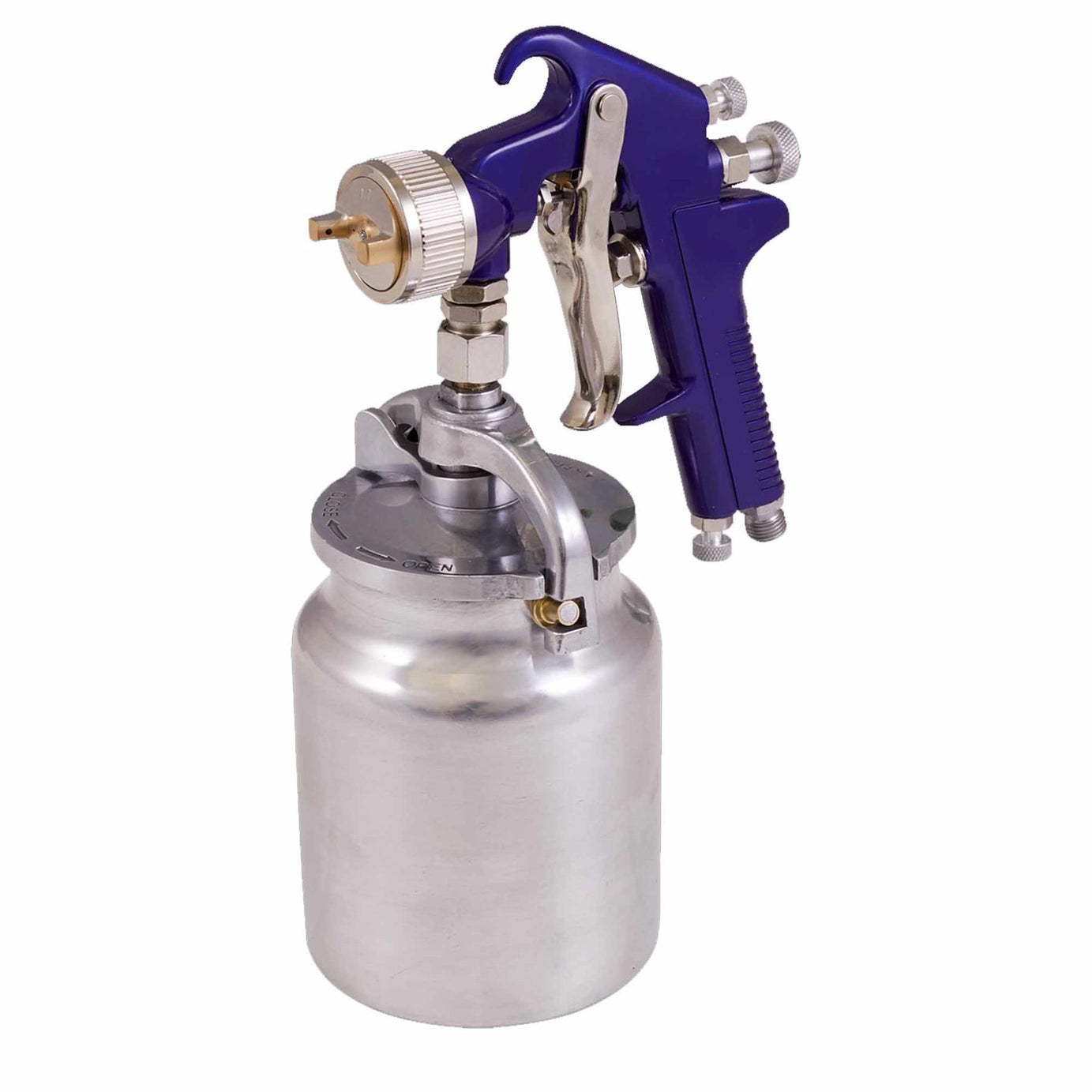 Sealey Suction Feed Spray Gun 1.7mm Set-Up