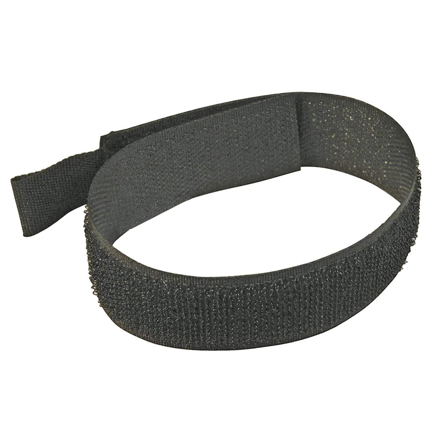 Hook and Loop 150mm Black Nylon strap strapping Cable Ties with buckle Band luggage Strap