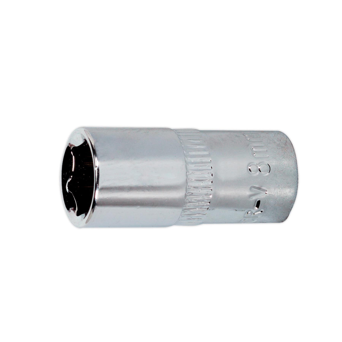 Sealey WallDrive Socket 8mm 1/4"Sq Drive Fully Polished