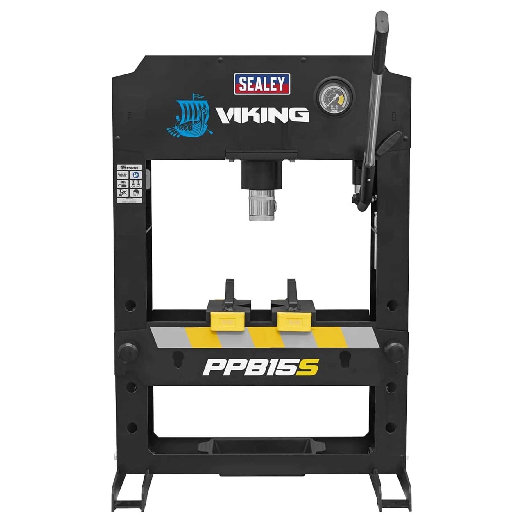 Sealey Viking Hydraulic Press 15tonne Bench Type