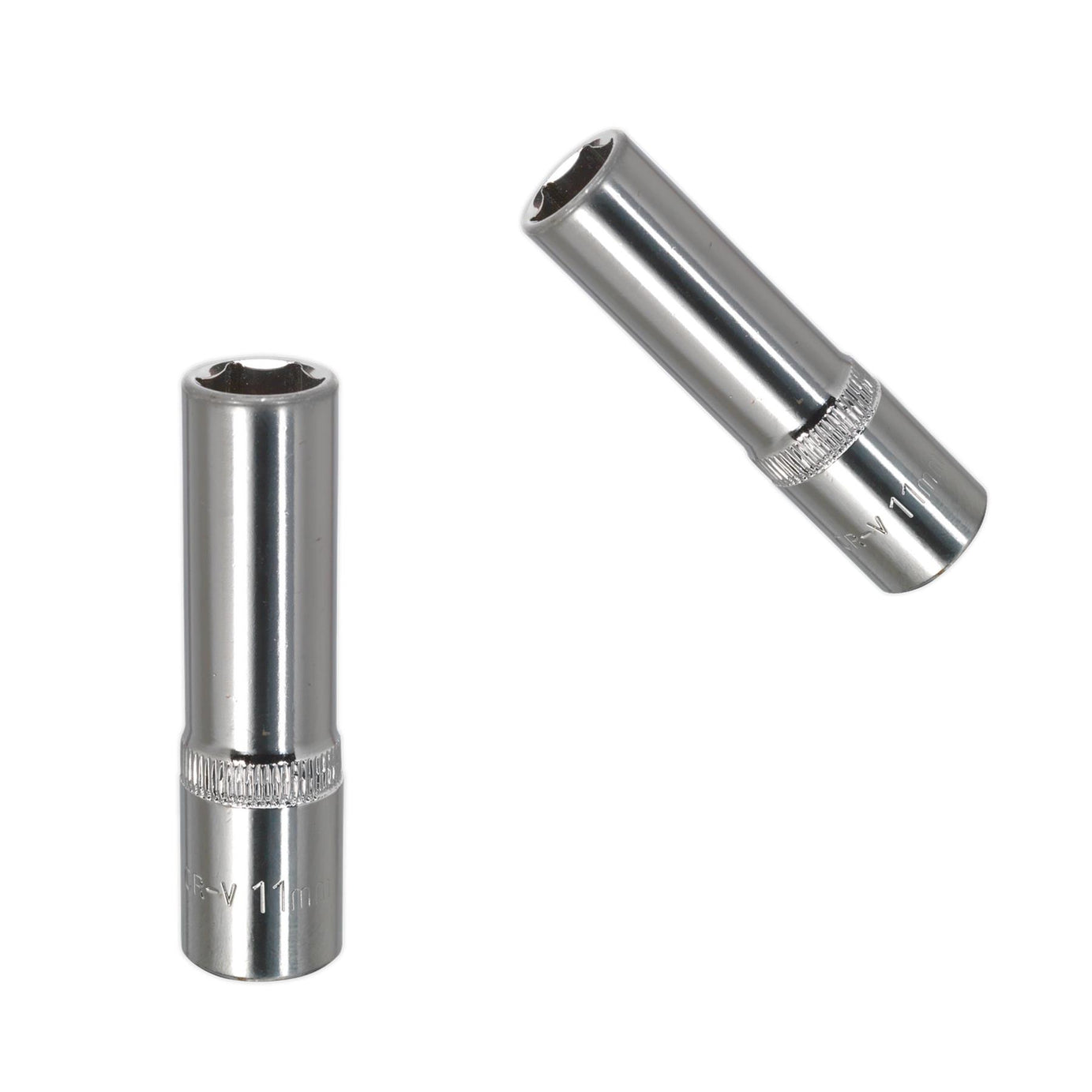 Sealey WallDrive Socket 11mm Deep 3/8"Sq Drive Fully Polished