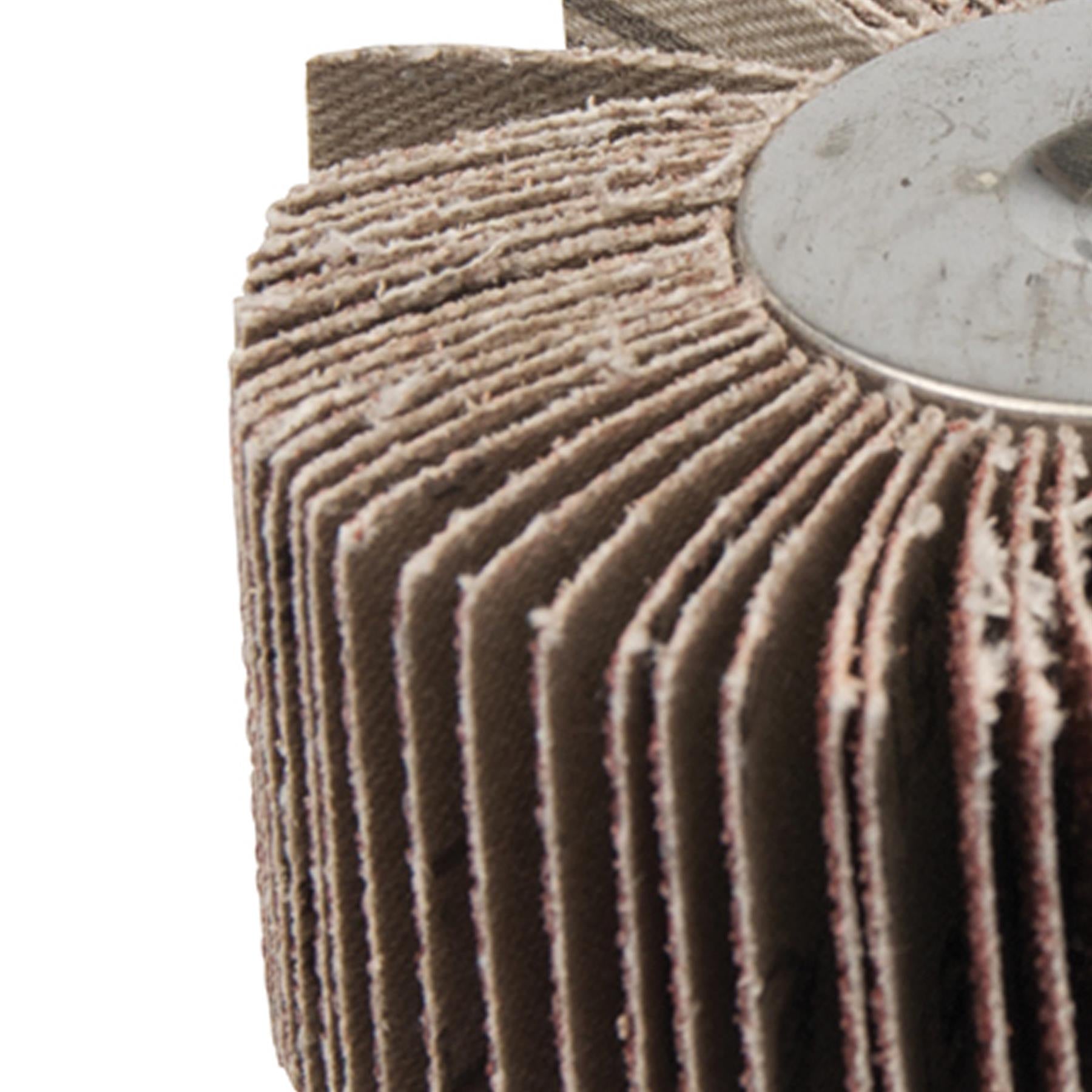 Flap Wheel Power Disc 80mm Sanding Abrasive DIY 40 Grit Brand New Kit