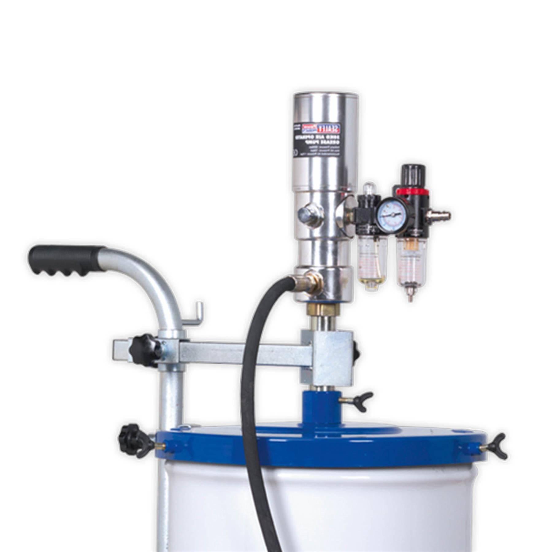 Sealey Grease Pump Air Operated 50kg Garage Workshop DIY