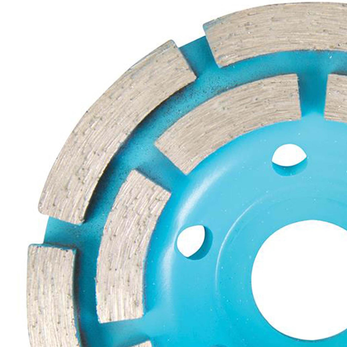 100 X 22.2mm Concrete Grinding Diamond Disc Double Row Offers Finer Finishing