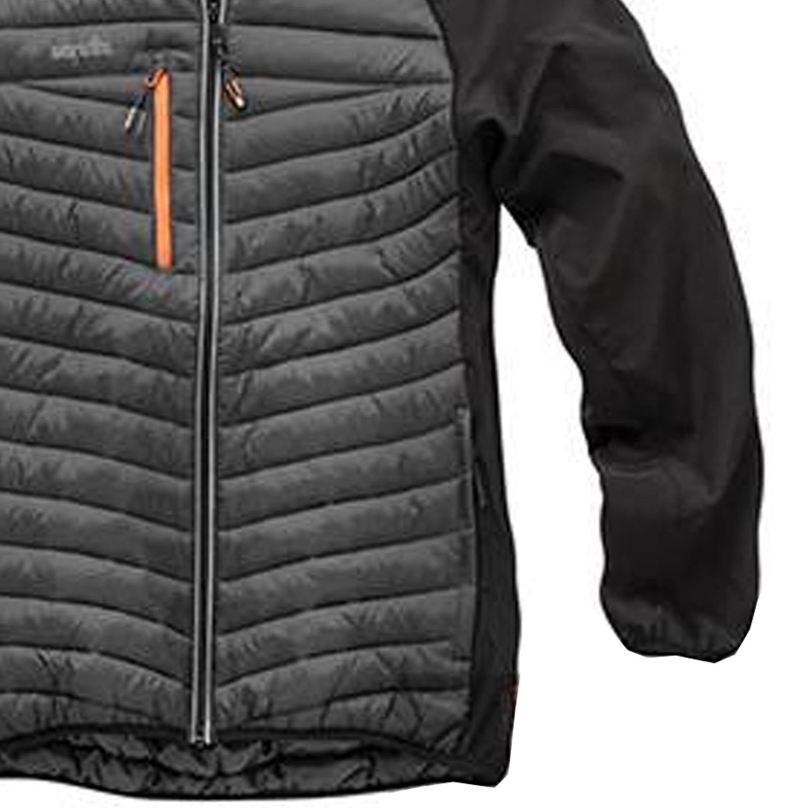 Scruffs Trade Thermo Jacket New 4 Way Flex Winter Coat- XX-Large , Black