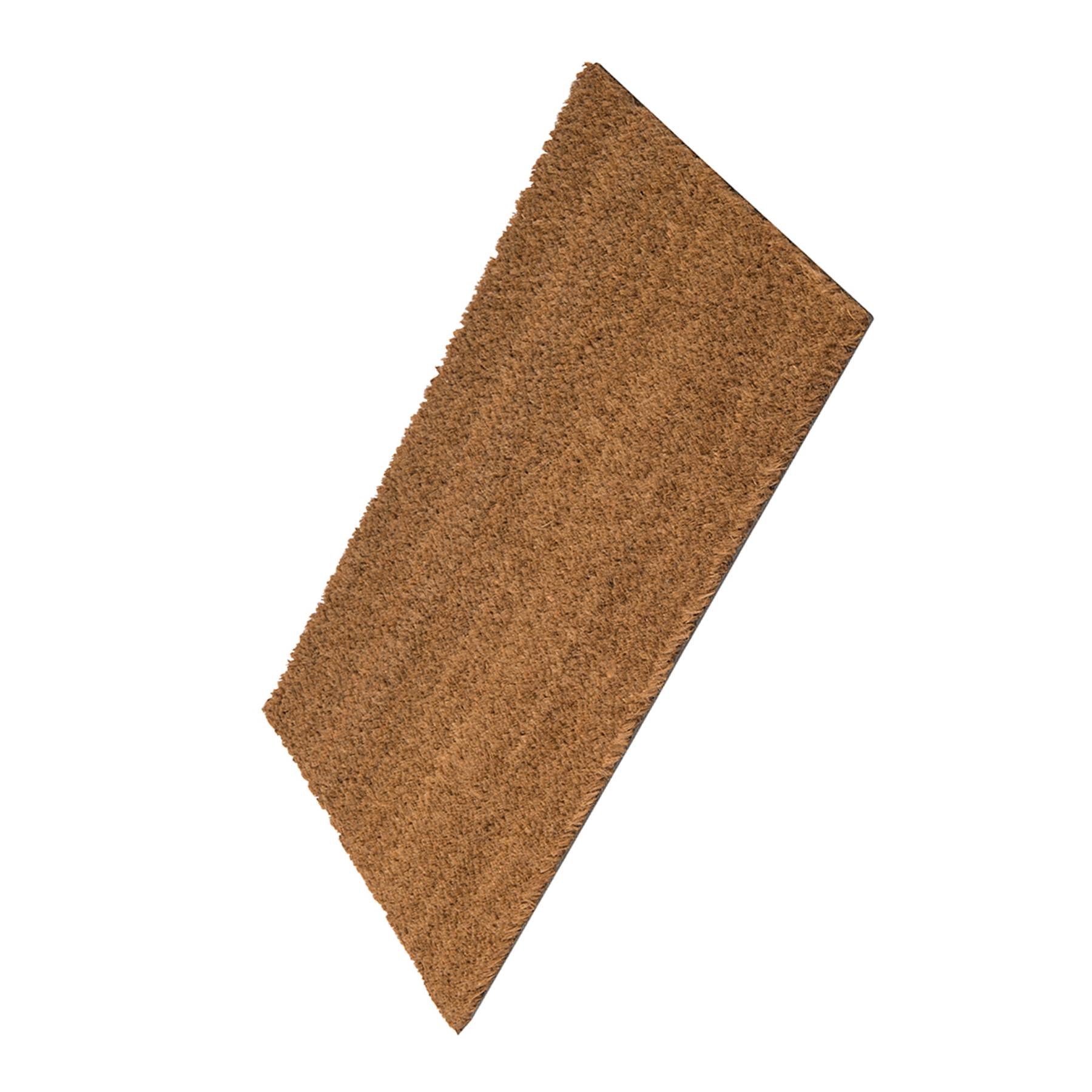 350 x 600mm Door Mat Outdoor Natural Plain Doormat Non Slip Matting Front Floor