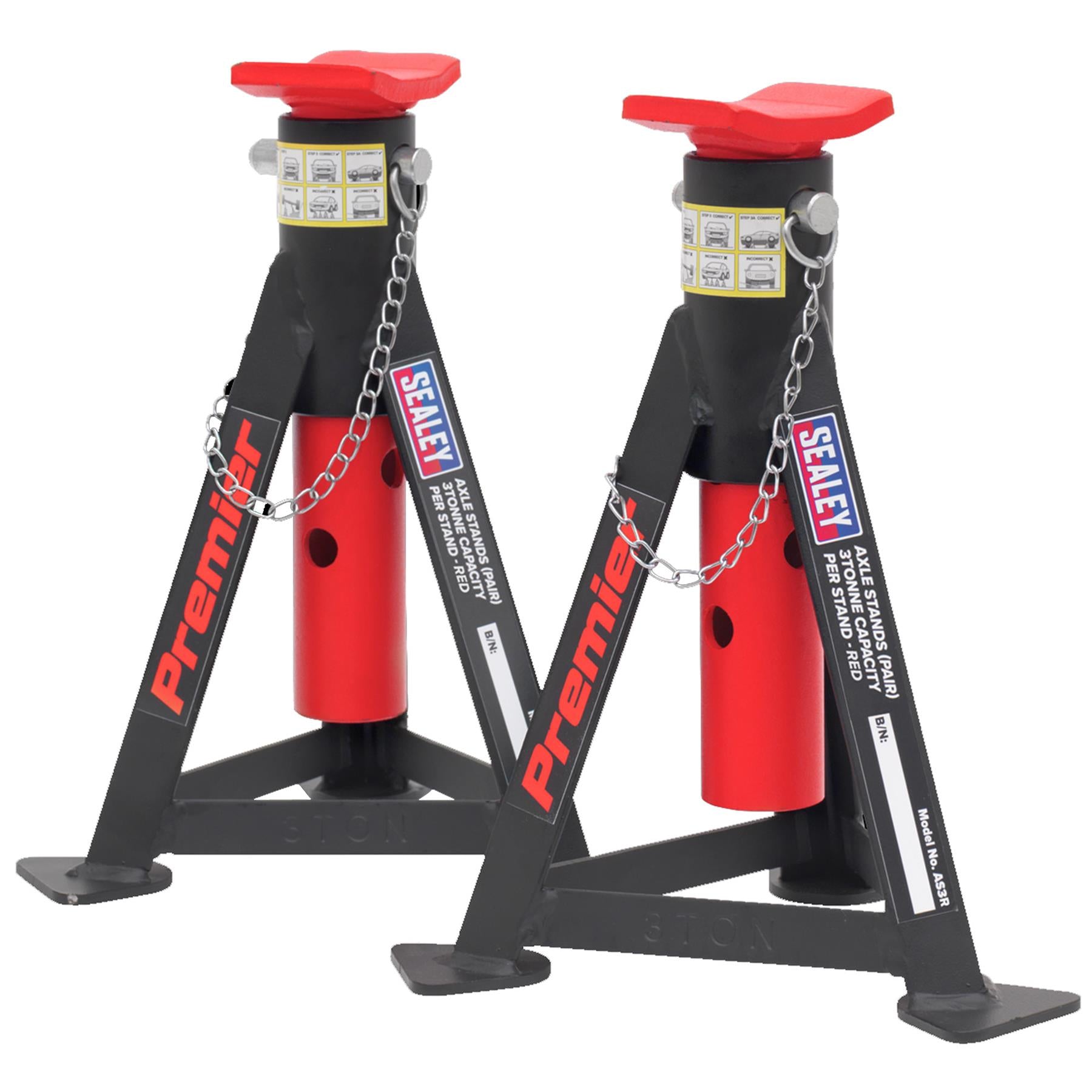 Sealey Trolley Jack 3tonne Combo