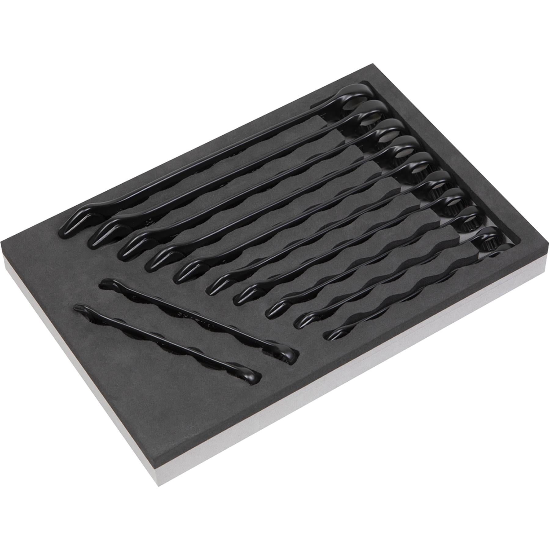 Sealey Combination Spanner Set 12pc Metric - Black Series