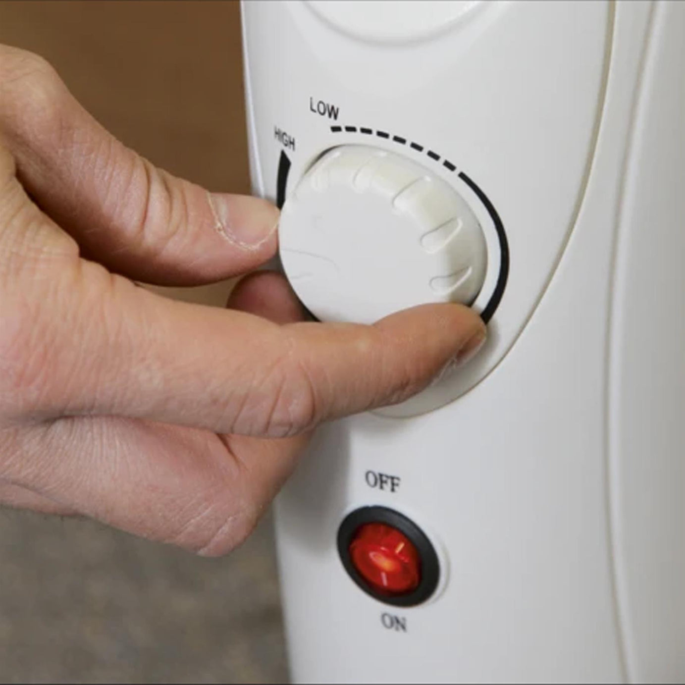 Sealey Oil-Filled Radiator Mini 800W/230V 6 Element