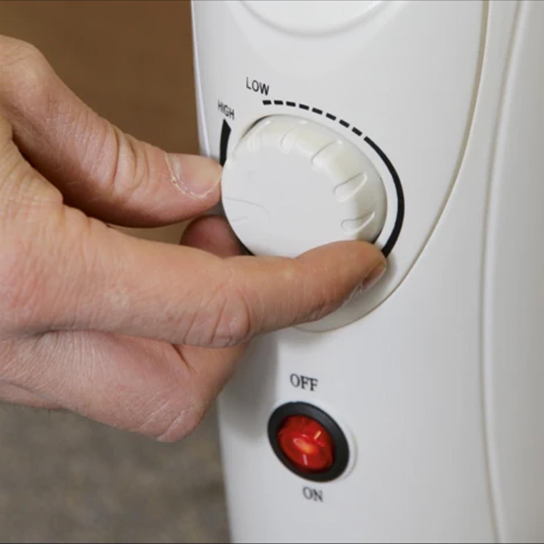 Sealey Oil-Filled Radiator Mini 800W/230V 6 Element