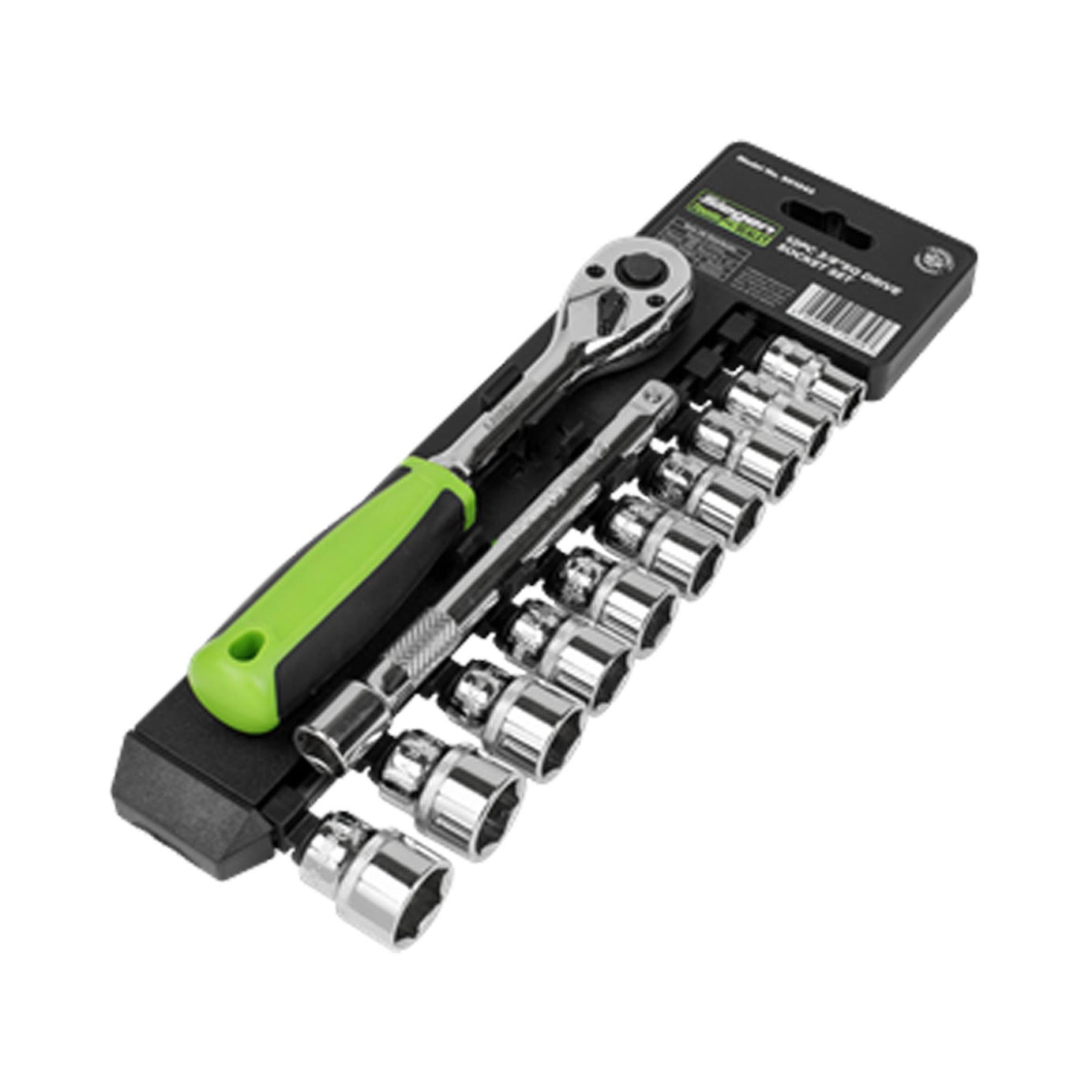 Sealey Socket Set 12pc 3/8"Sq Drive WallDrive� Metric
