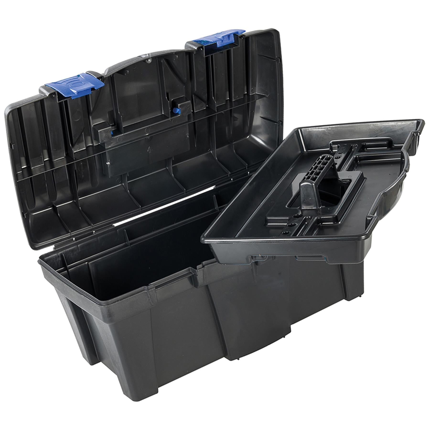 Toolbox 460 X 240 X 225mm Impact Resistant Plastic DIY Builder Workshop