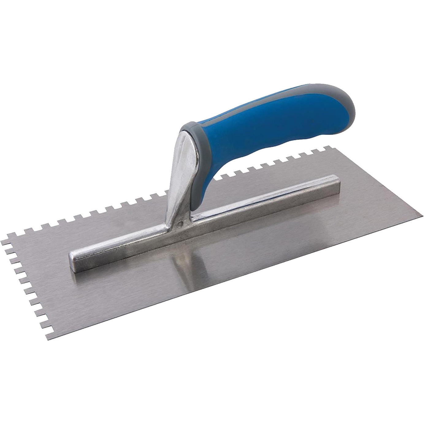 Adhesive Trowel 280mm Soft Grip Handle adhesive applying tiles on floors & walls