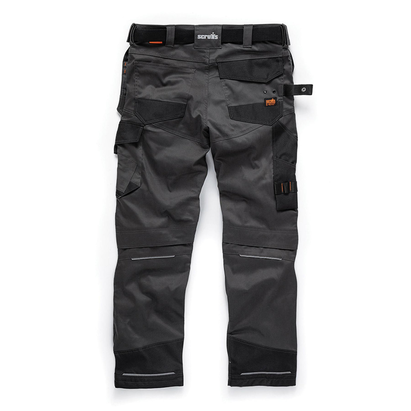 Scruffs Pro Flex Holster Work Trouser Graphite Trade Worker 32" Regular