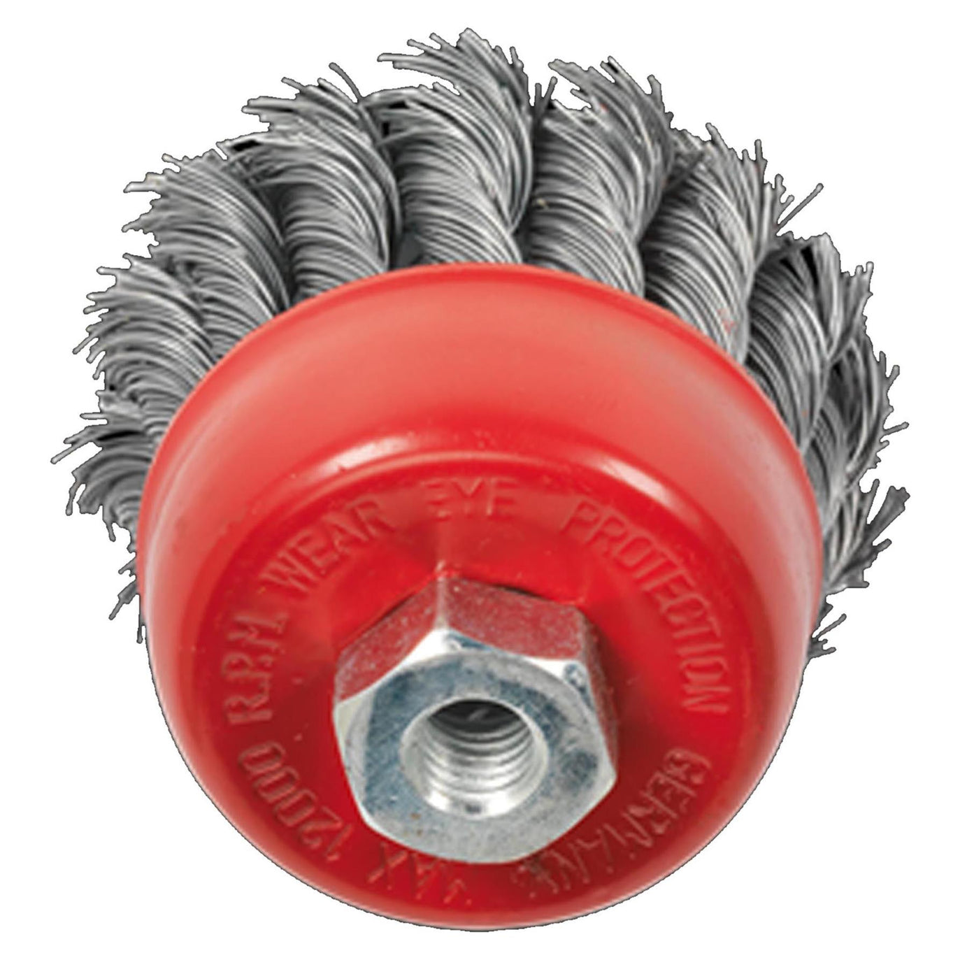 Sealey Twist Knot Wire Cup Brush 65mm M10 x 1.25mm