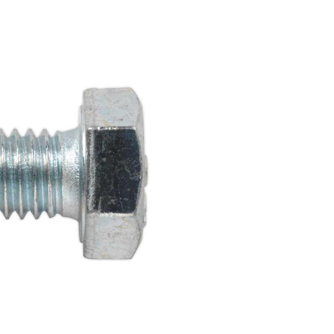 Sealey HT Setscrew M8 x 16mm 8.8 Zinc Pack of 50
