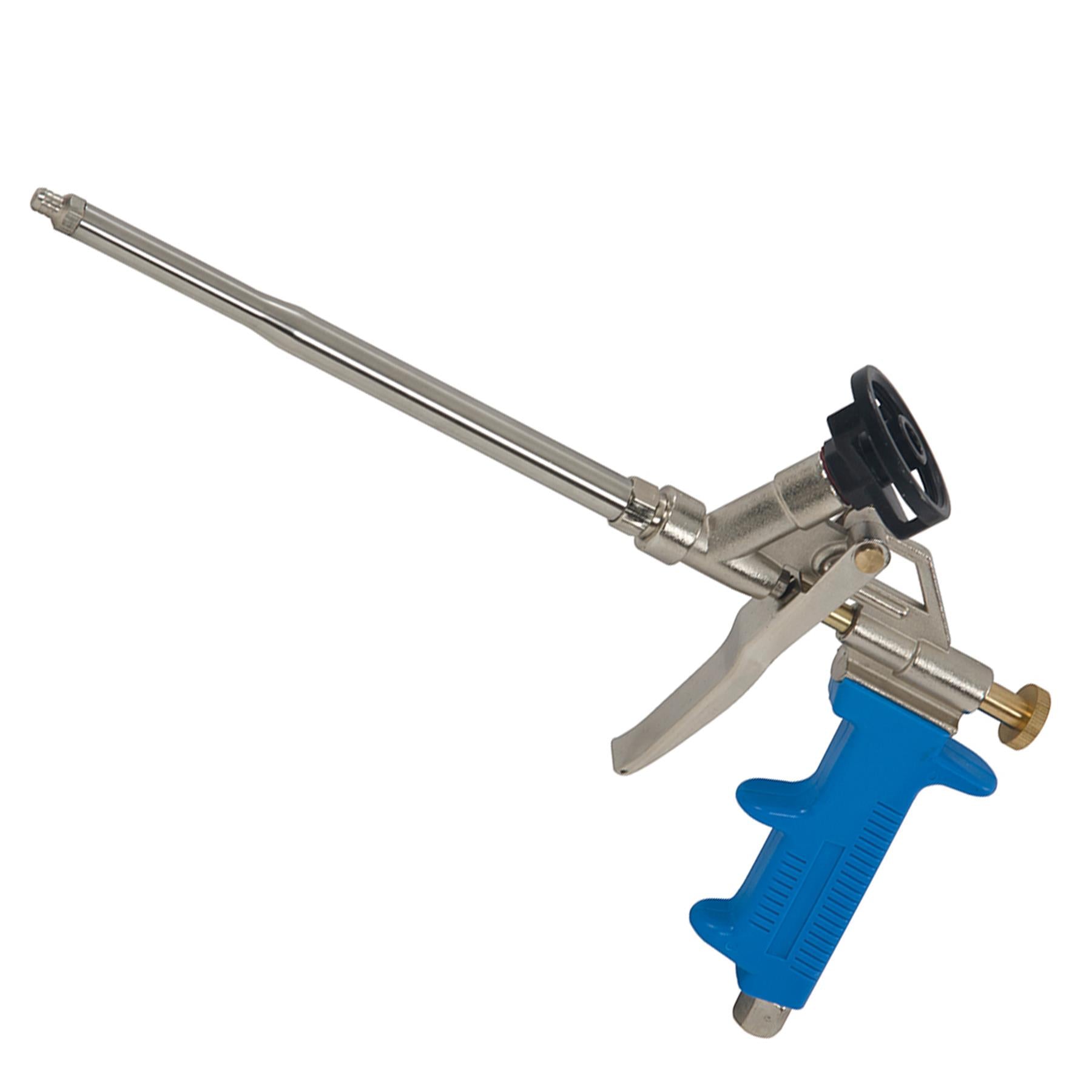 PU Foam Applicator Gun 200mm corrosion resist steel barrel & brass noz