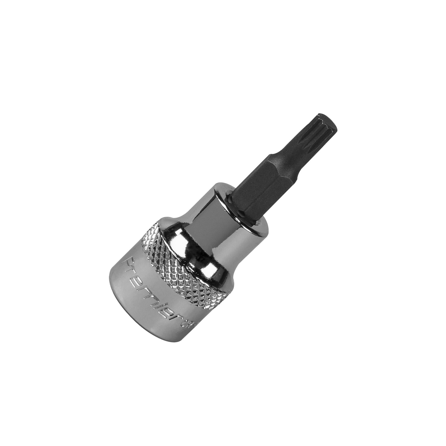 Sealey Spline Socket Bit M5 3/8"Sq Drive Chrome Vanadium Steel