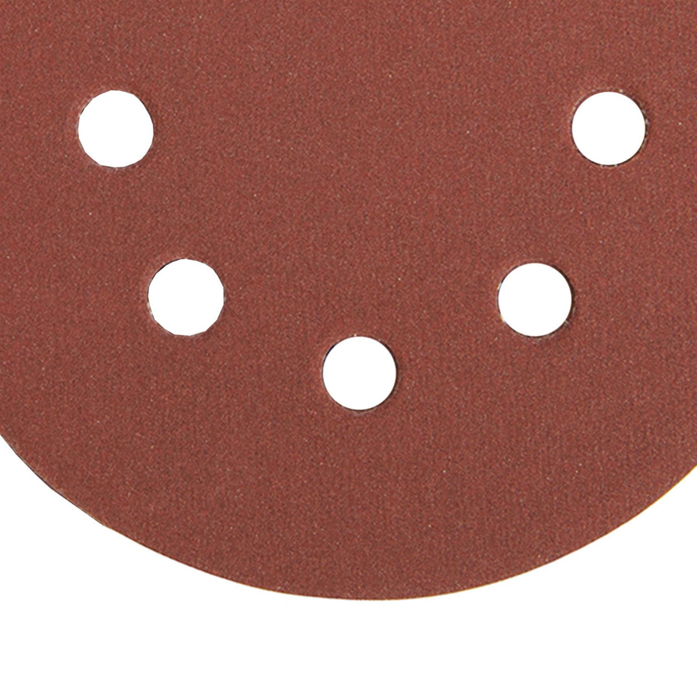 Hook & Loop Punched Disc 125mm 10Pk 4 X 60G, 2 X 80G, 2 X 120G & 2 X 240 Grit