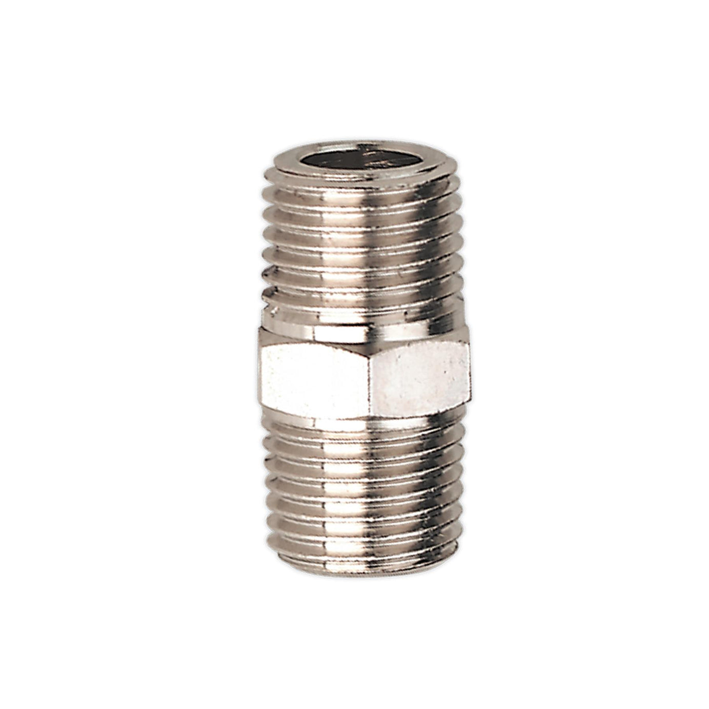 Sealey Double Male Union 1/4"BSPT to 1/4"BSPT