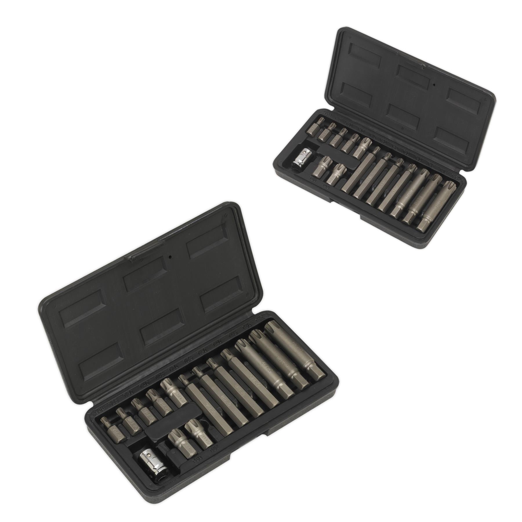 Sealey Ribe Bit & Holder Set 15pc - 3/8"Sq Drive