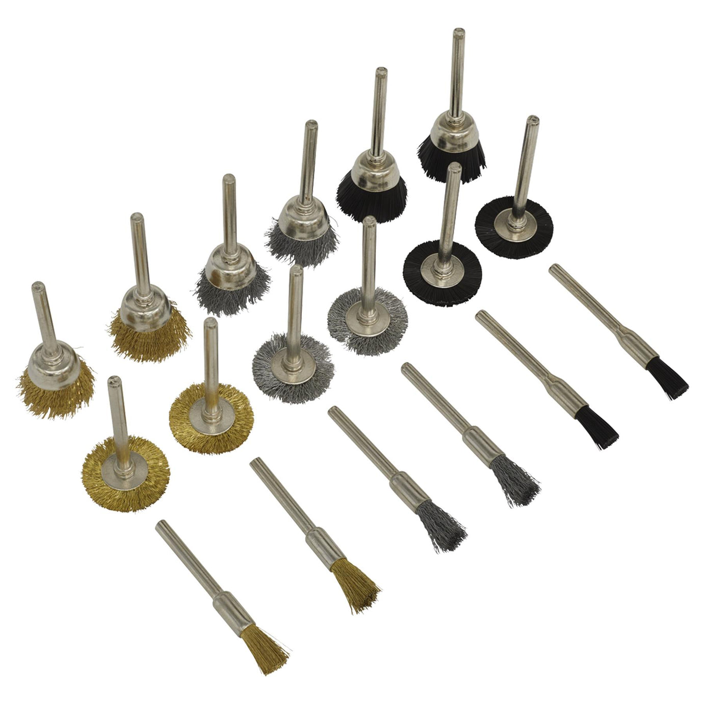 Sealey Rotary Tool Brush Set 18pc