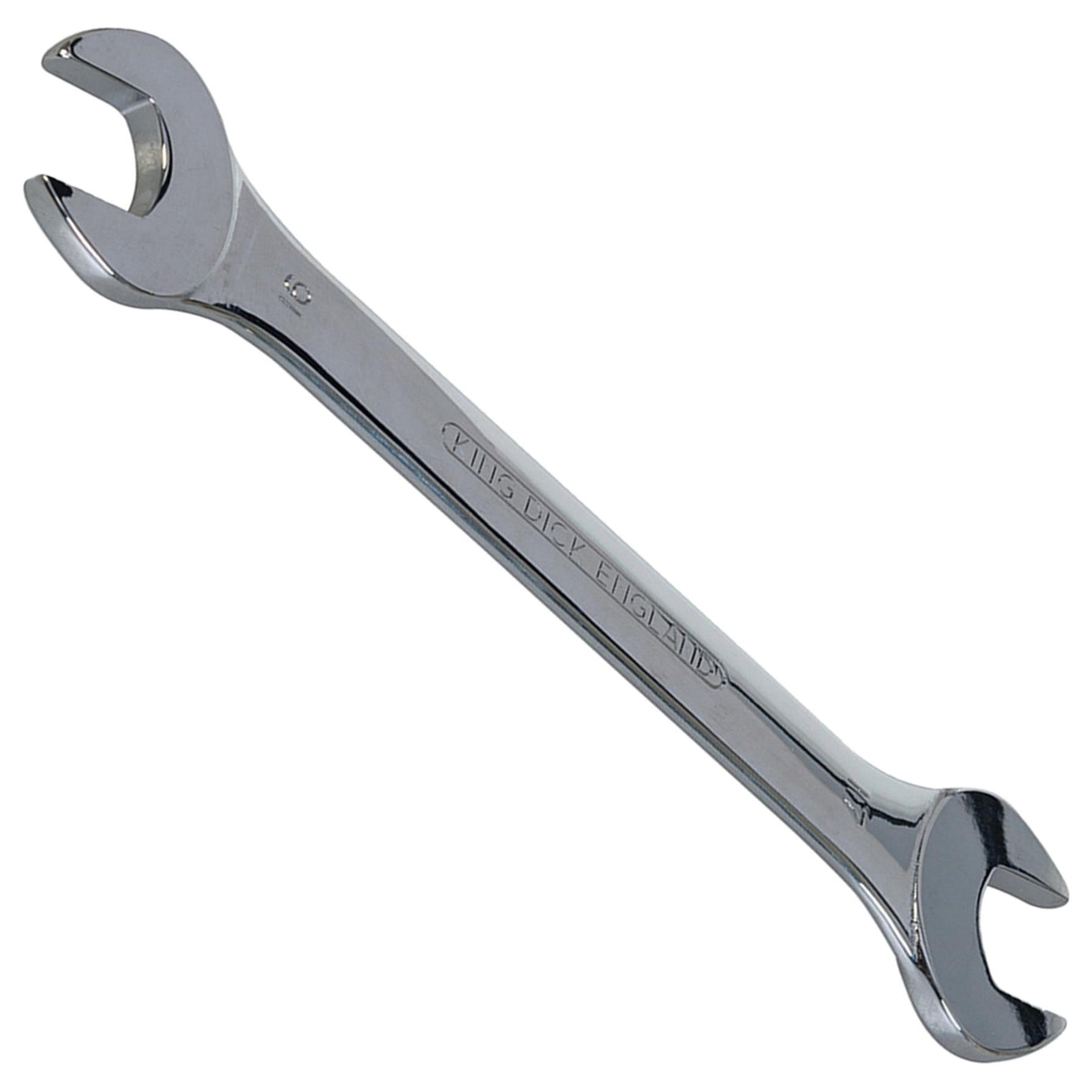 King Dick Open Ended Fully Chromed Spanner Wrench Fixed Head Metric 16mm - 17mm