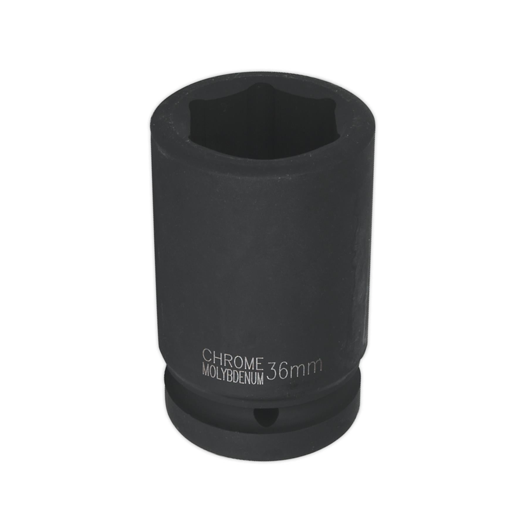 Sealey Impact Socket 36mm Deep 1"Sq Drive