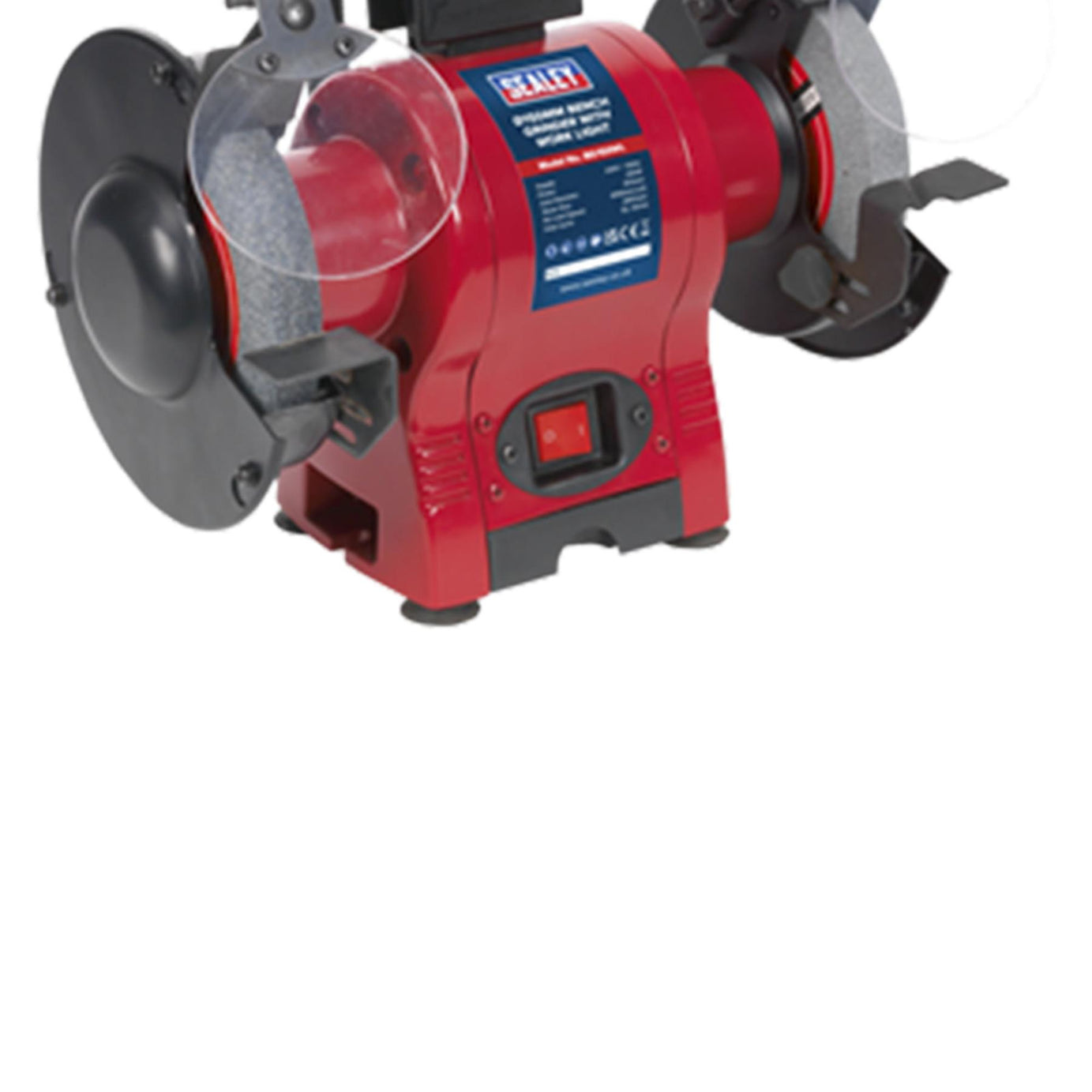 Sealey Bench Grinder 150mm with Work Light 250W/230V