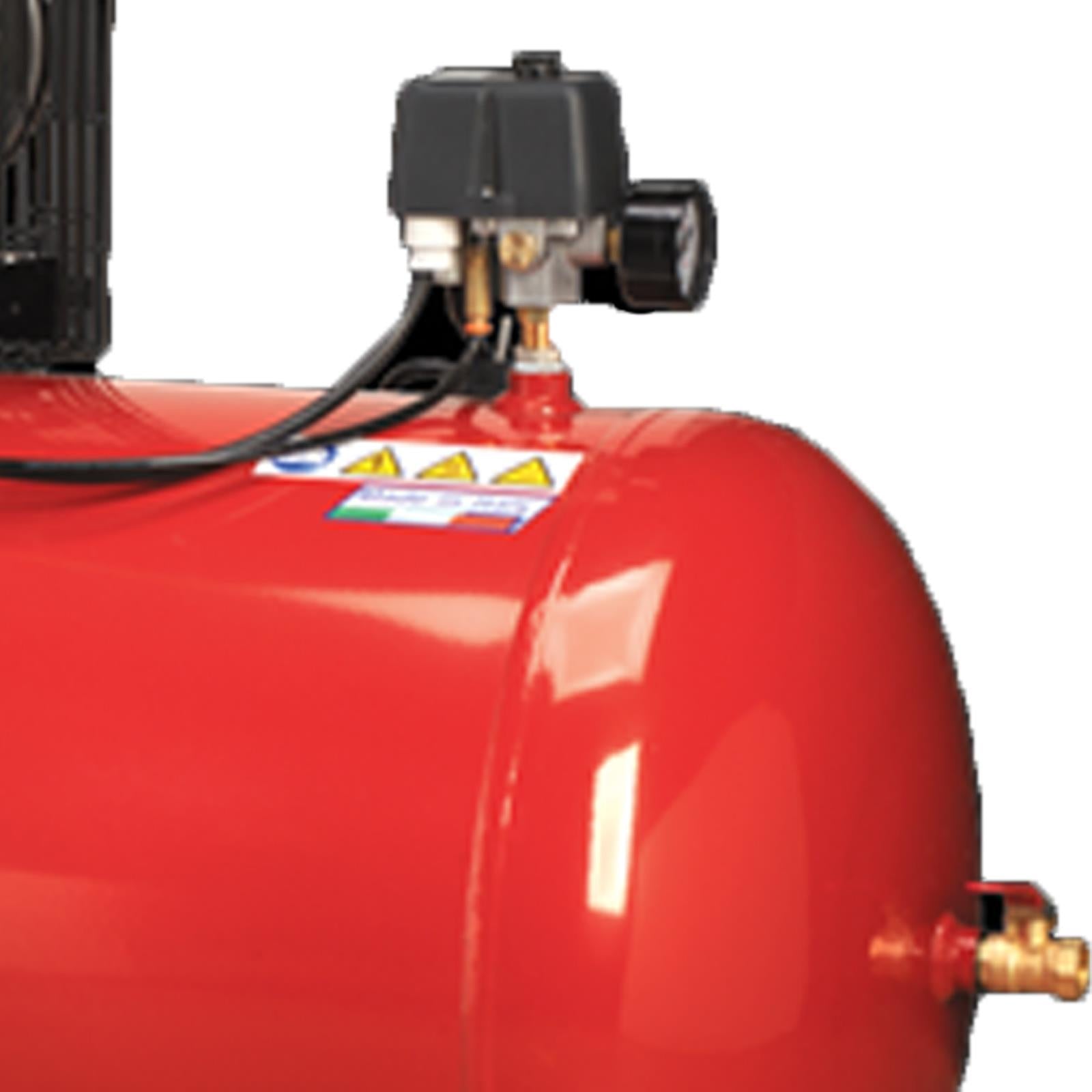 Sealey SAC1203B Air Compressor 200L Belt Drive 3hp with Cast Cylinders