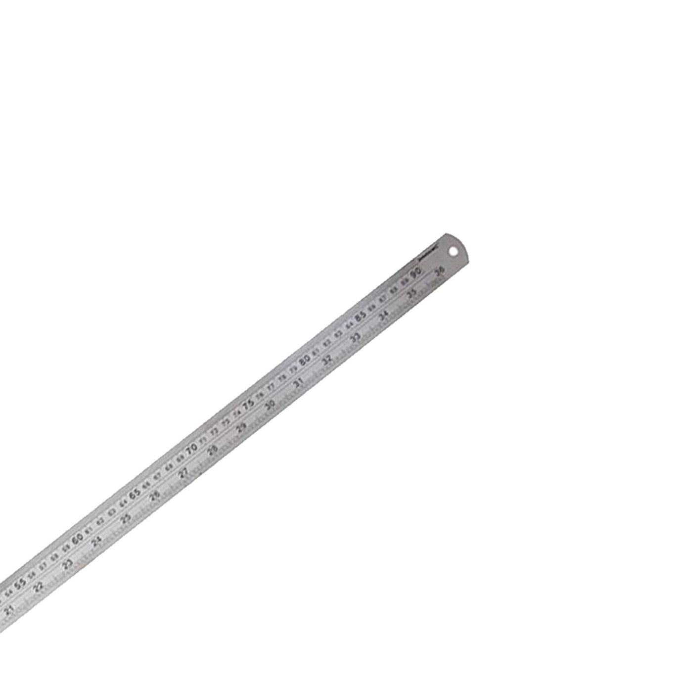 36" 90cm 900mm Stainless Steel Ruler Metal Rule Metric Imperial