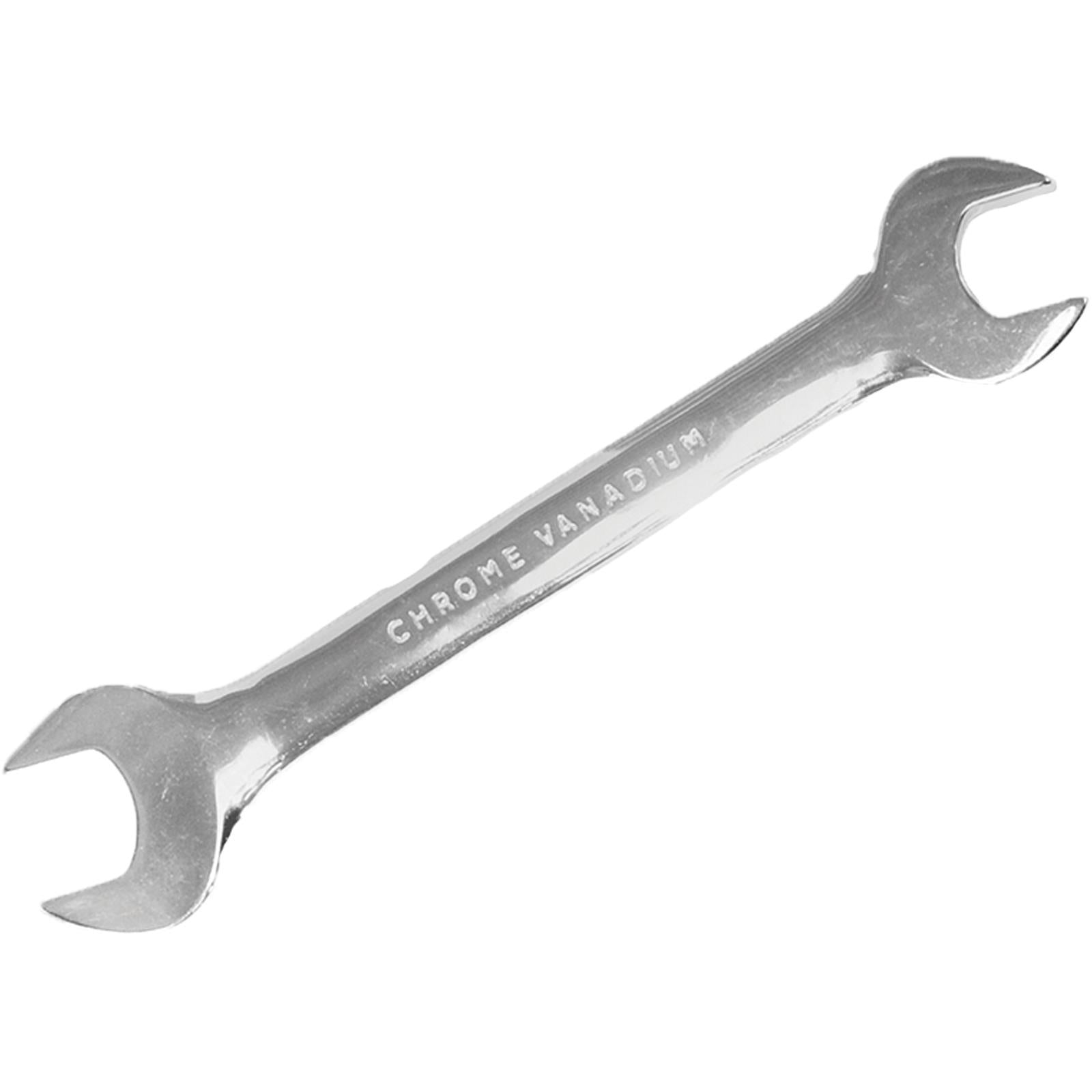 6Pce Open-Ended Spanner Set - 6 - 17mm High Quality Fully Polished Finish