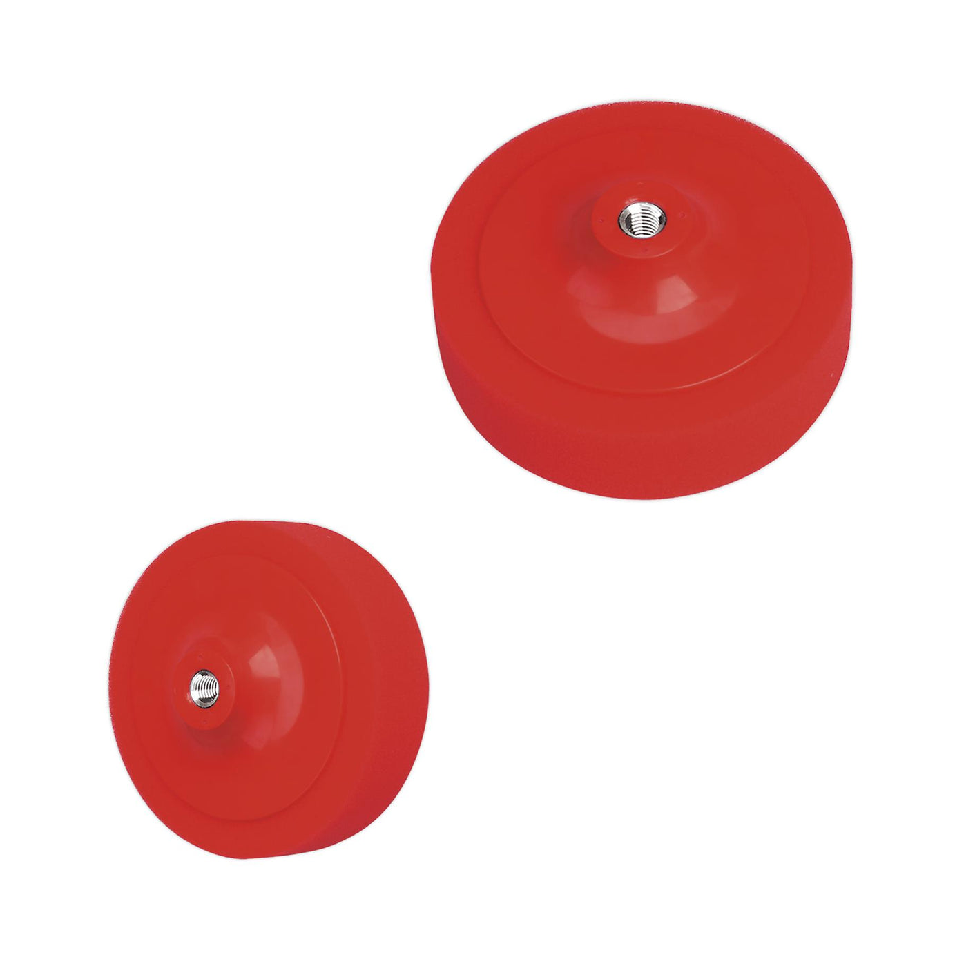 Sealey Buffing & Polishing Foam Head 150x50mm M14x2mm Red/U-Soft