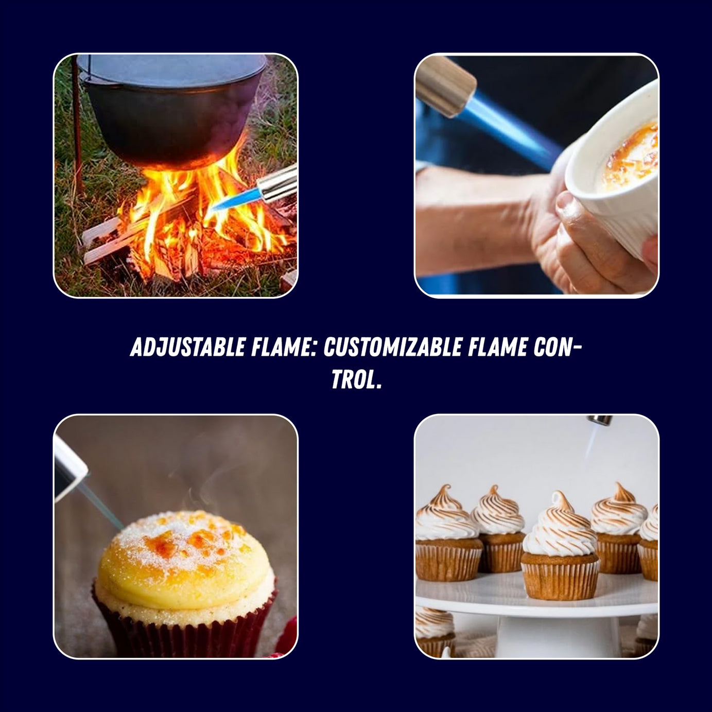 Blow Torch Burner Welding Auto Ignition Soldering BBQ Flame Thrower MultiPurpose