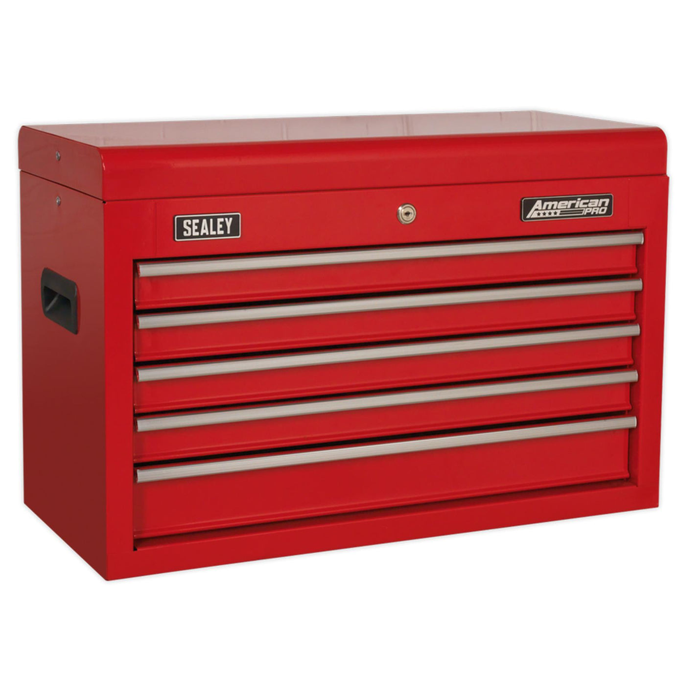 Sealey Topchest 5 Drawer with Ball-Bearing Slides - Red