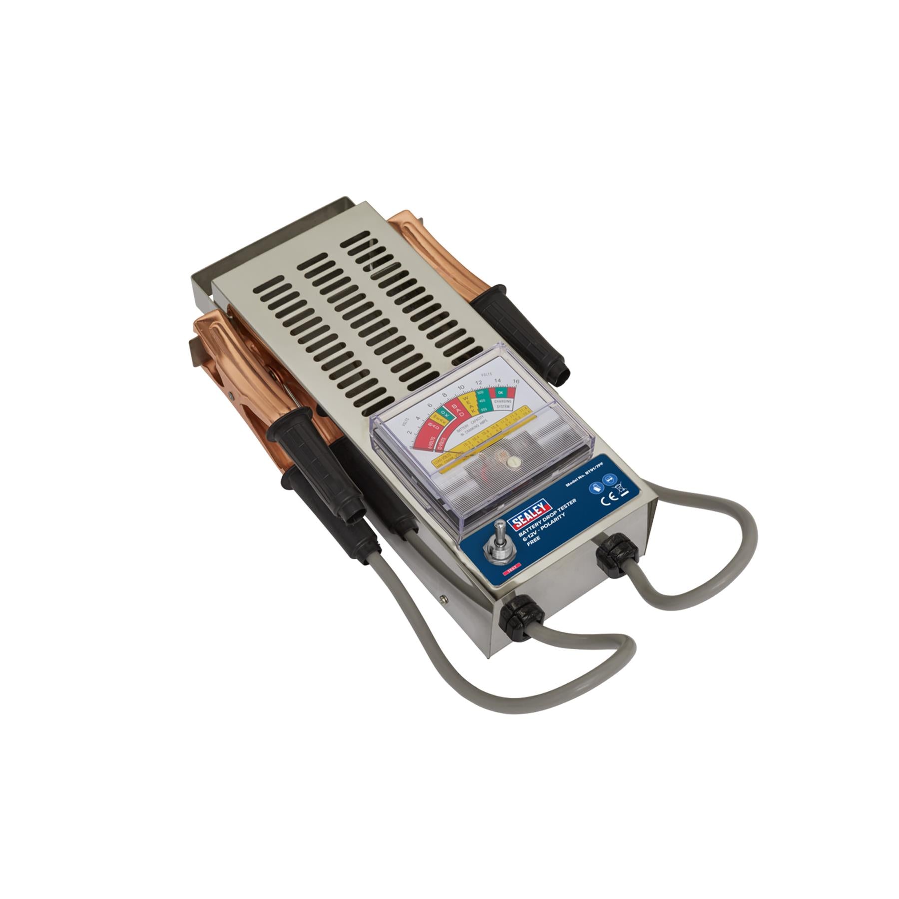 Sealey Professional Battery Drop Tester 6/12V - Polarity Free