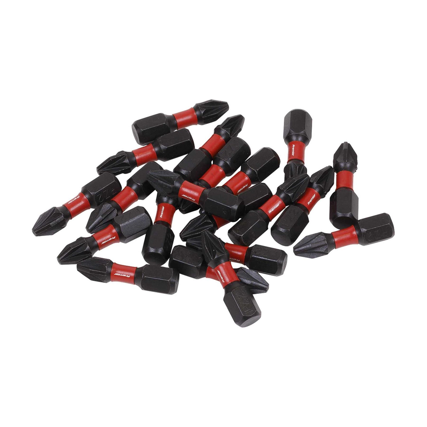 Sealey Pozi #2 Impact Power Tool Bits 25mm - 20pc