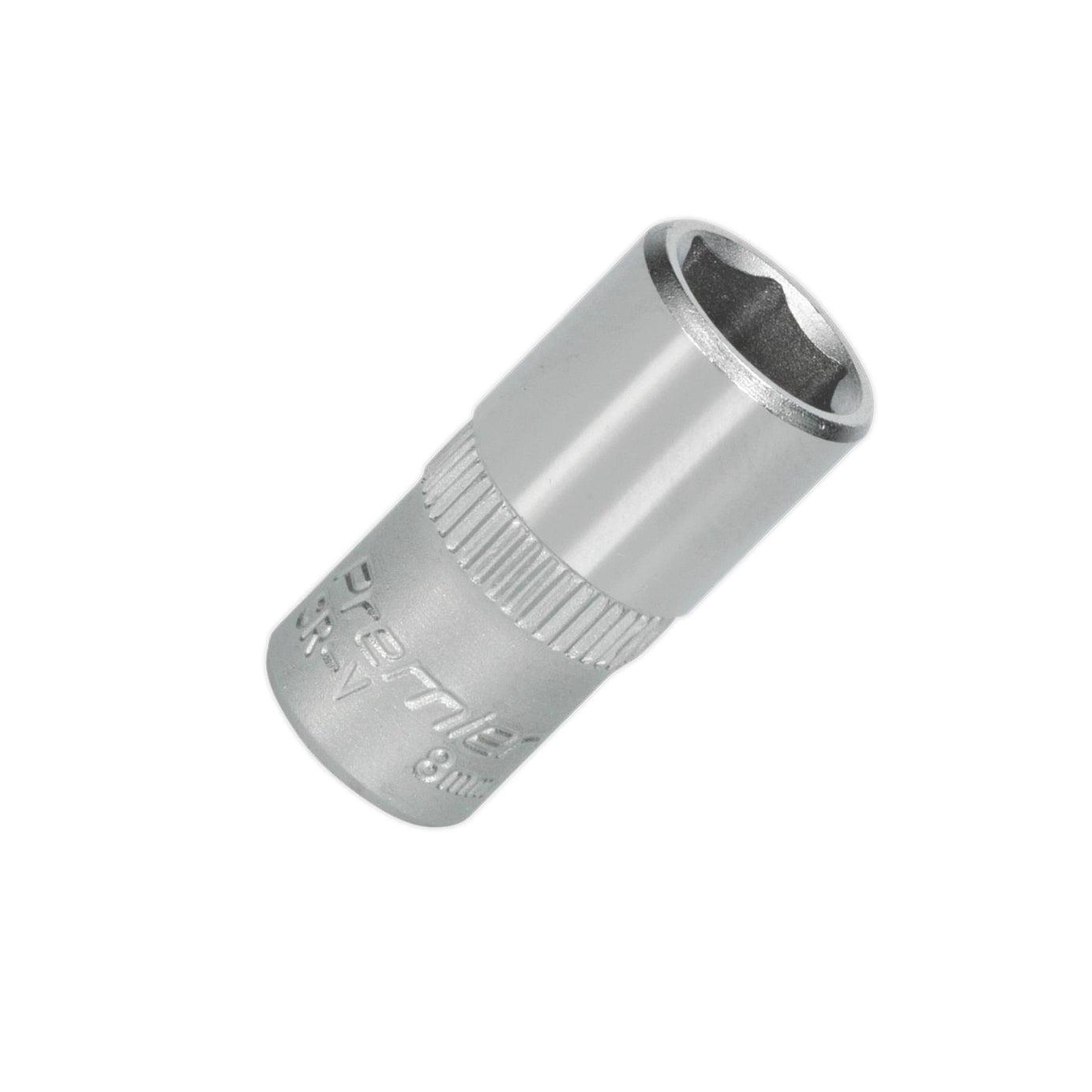 Sealey WallDrive Socket 8mm 1/4"Sq Drive Chrome Vanadium Steel