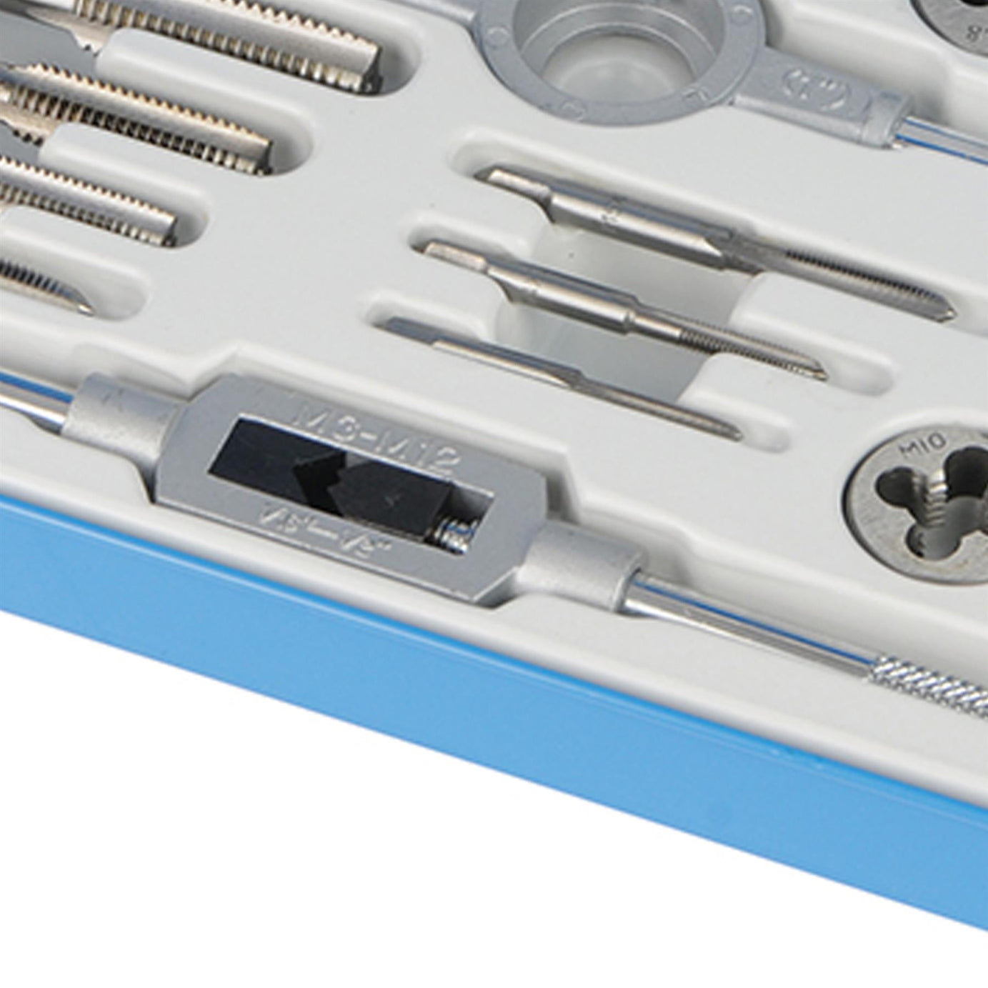 16Pce Expert Tap & Die Set - Metric Set Of Tungsten Steel Taps High Quality